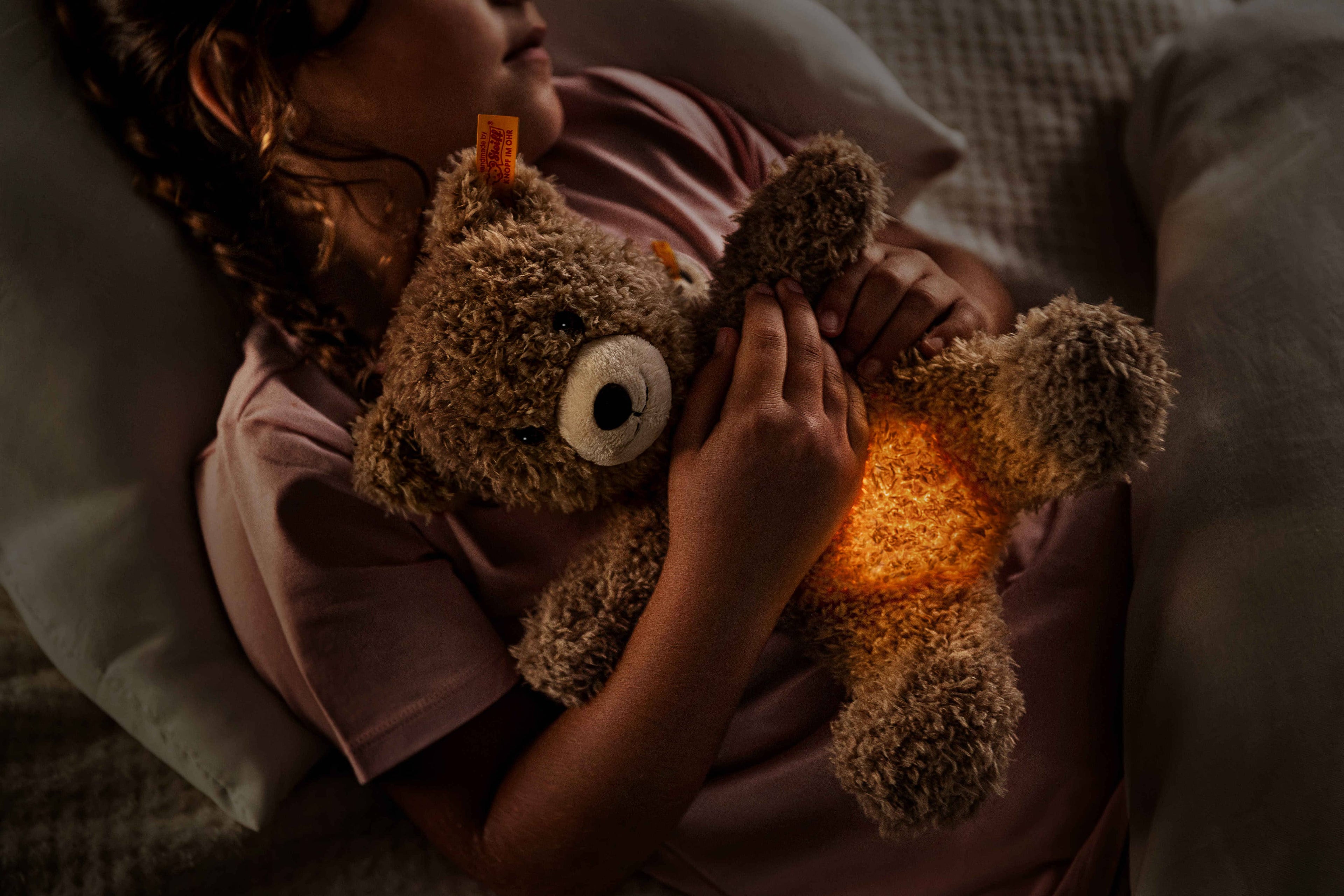Steiff Light at Night Caspar Teddy Bear, 11 Inches