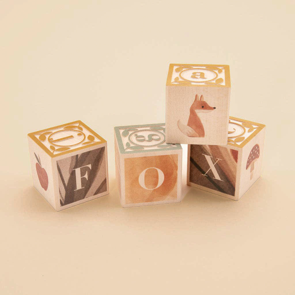 Uncle Goose Watercolor ABC Blocks
