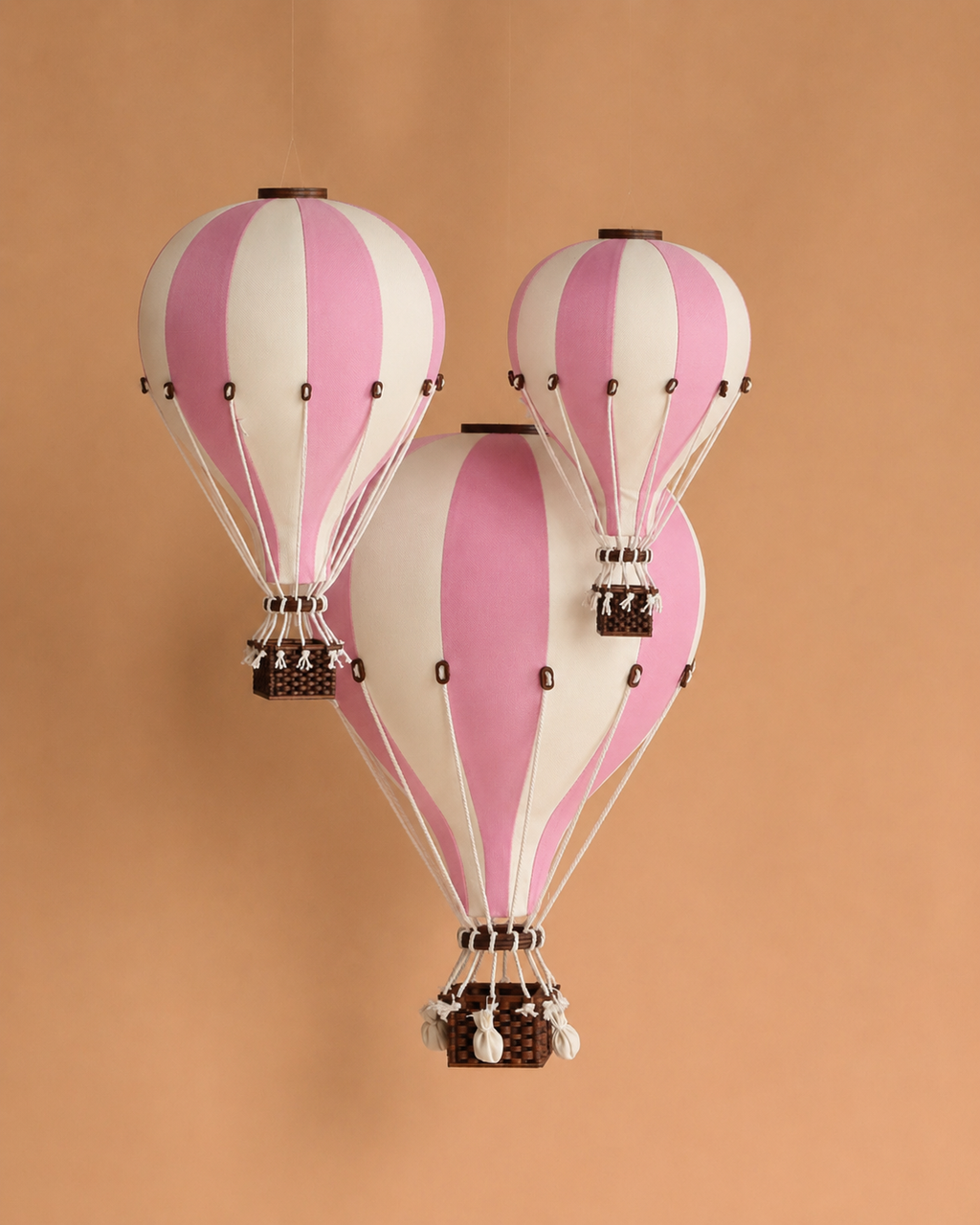 Hot Air Balloon - Powder Pink