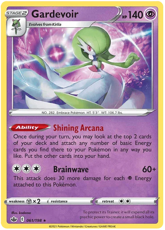 Gardevoir (061/198) (Theme Deck Exclusive) [Sword & Shield: Chilling Reign]