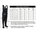 Waterproof Chest Waders for Men – Bootfoot PVC Fishing Suit with H-Back Suspenders, Anti-Slip Rubber Boots | Sizes 7.5–13 | Ice Fishing, Fly Fishing, Saltwater & Hunting
