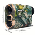 Laser Rangefinder 1000M USB Rechargeable – Hunting & Golf Range Finder with Speed, Altitude & Slope Compensation | M/Yard Switch, 7 Measurement Modes, Compact Design