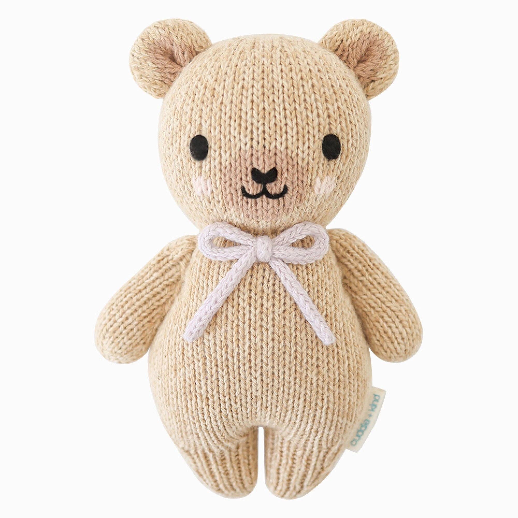 Cuddle + Kind Baby Honey Bear (Lavender Bow)
