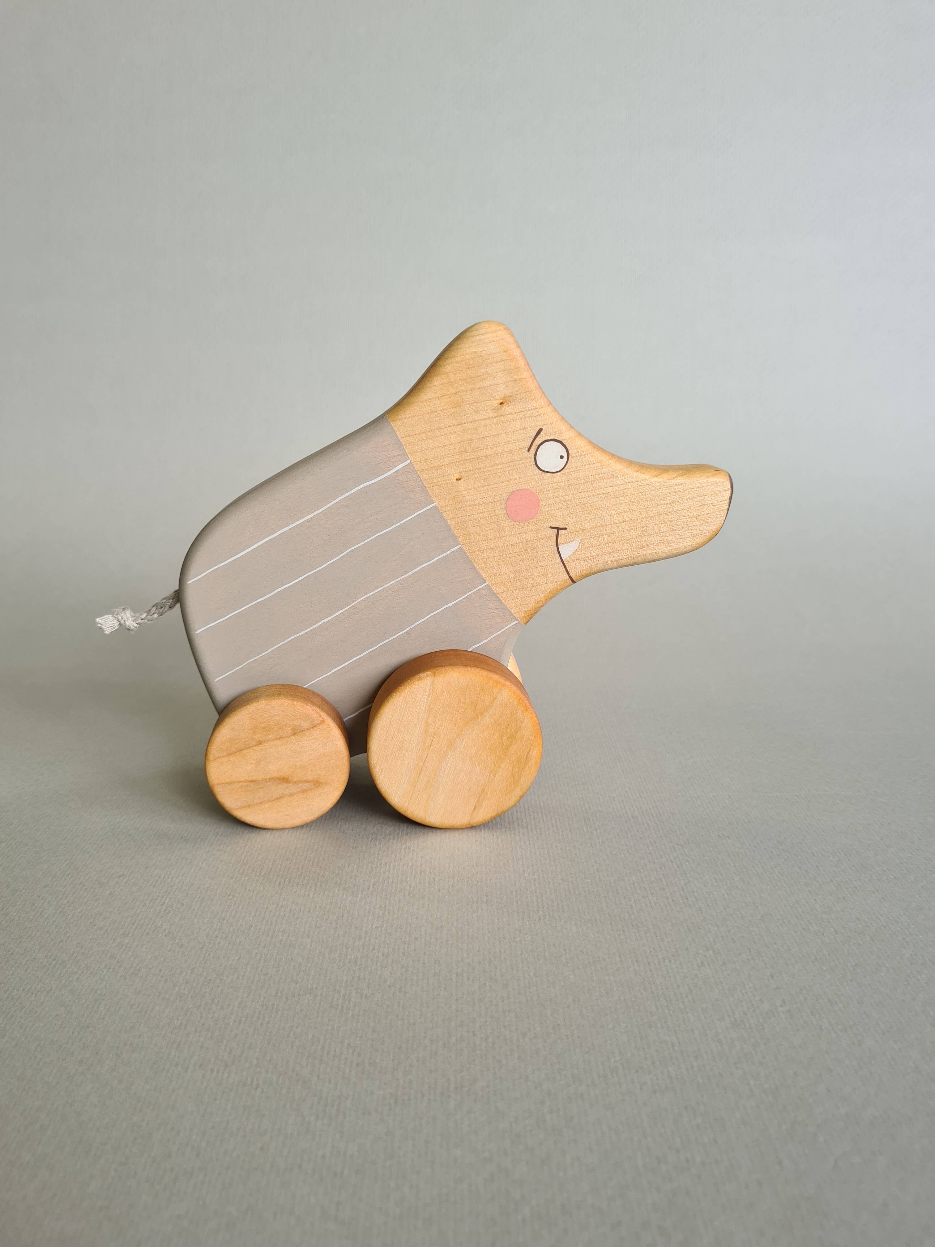 Pull and Push Toy Little Wild Boar