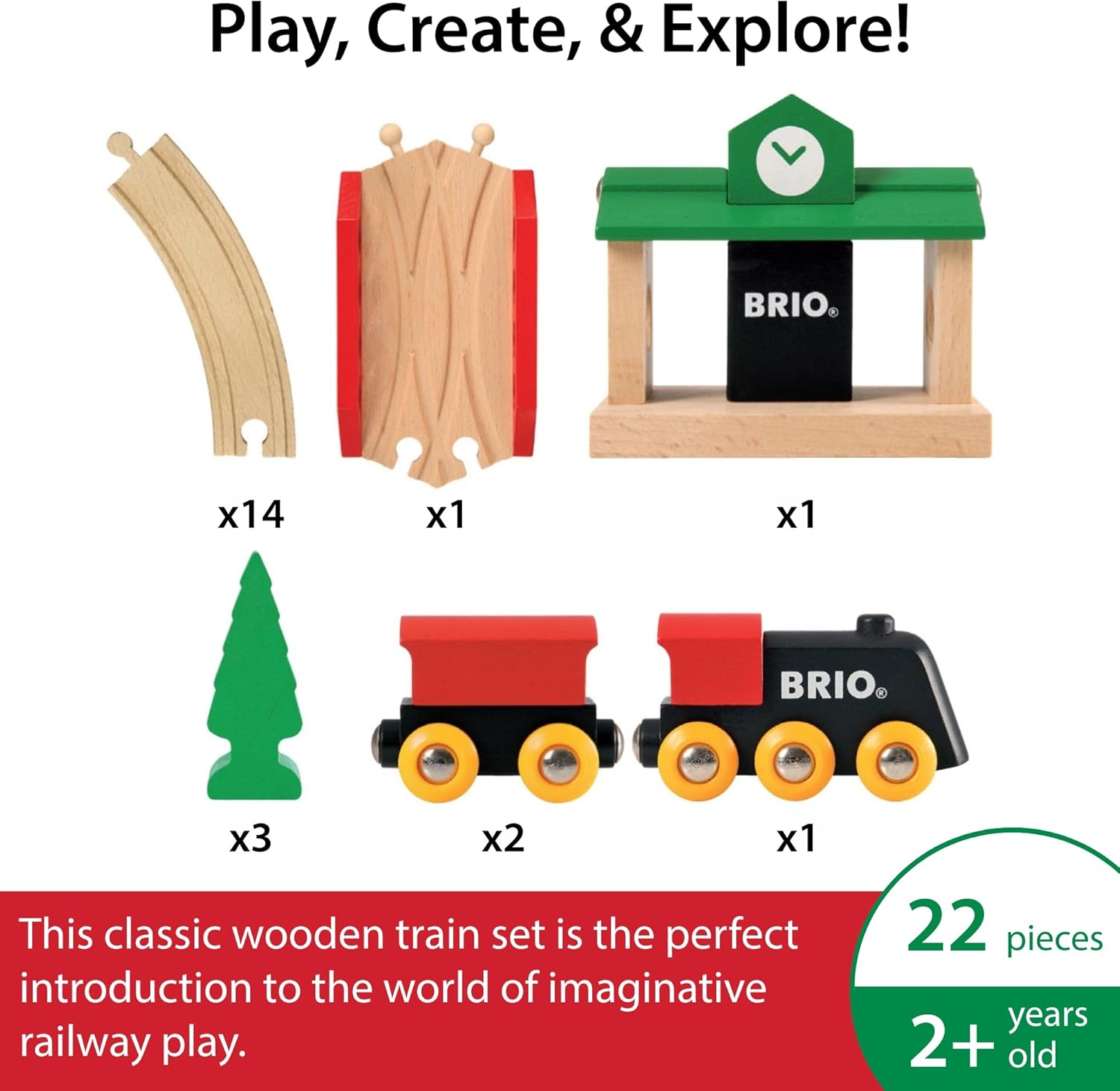 BRIO World Train Set Classic Figure 8 Set