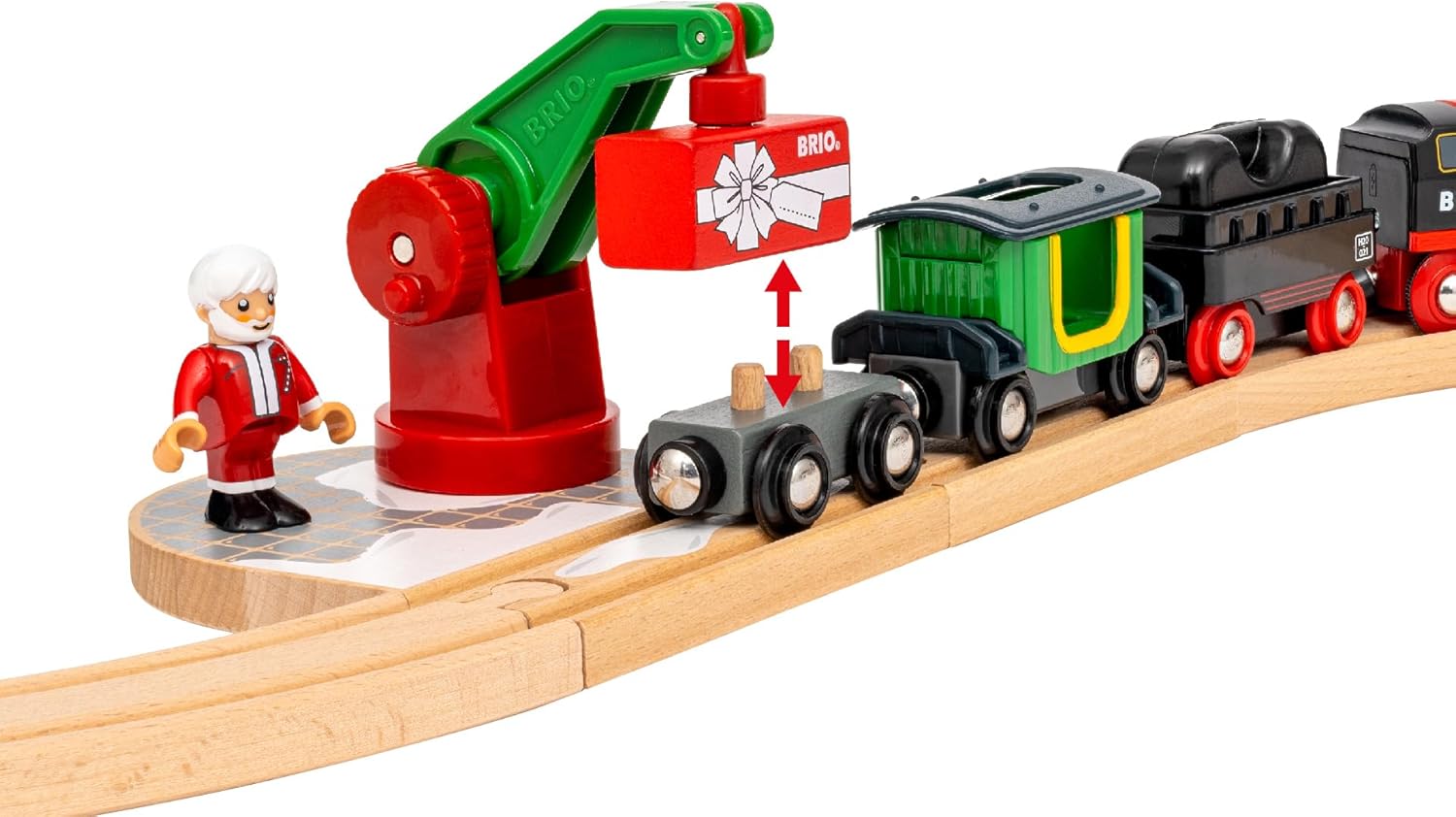 BRIO World Christmas Steaming Train Set