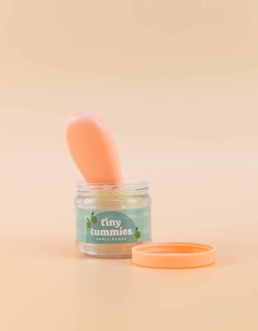 Tiny Tummies - Apple Puree Food Jar and Spoon Set
