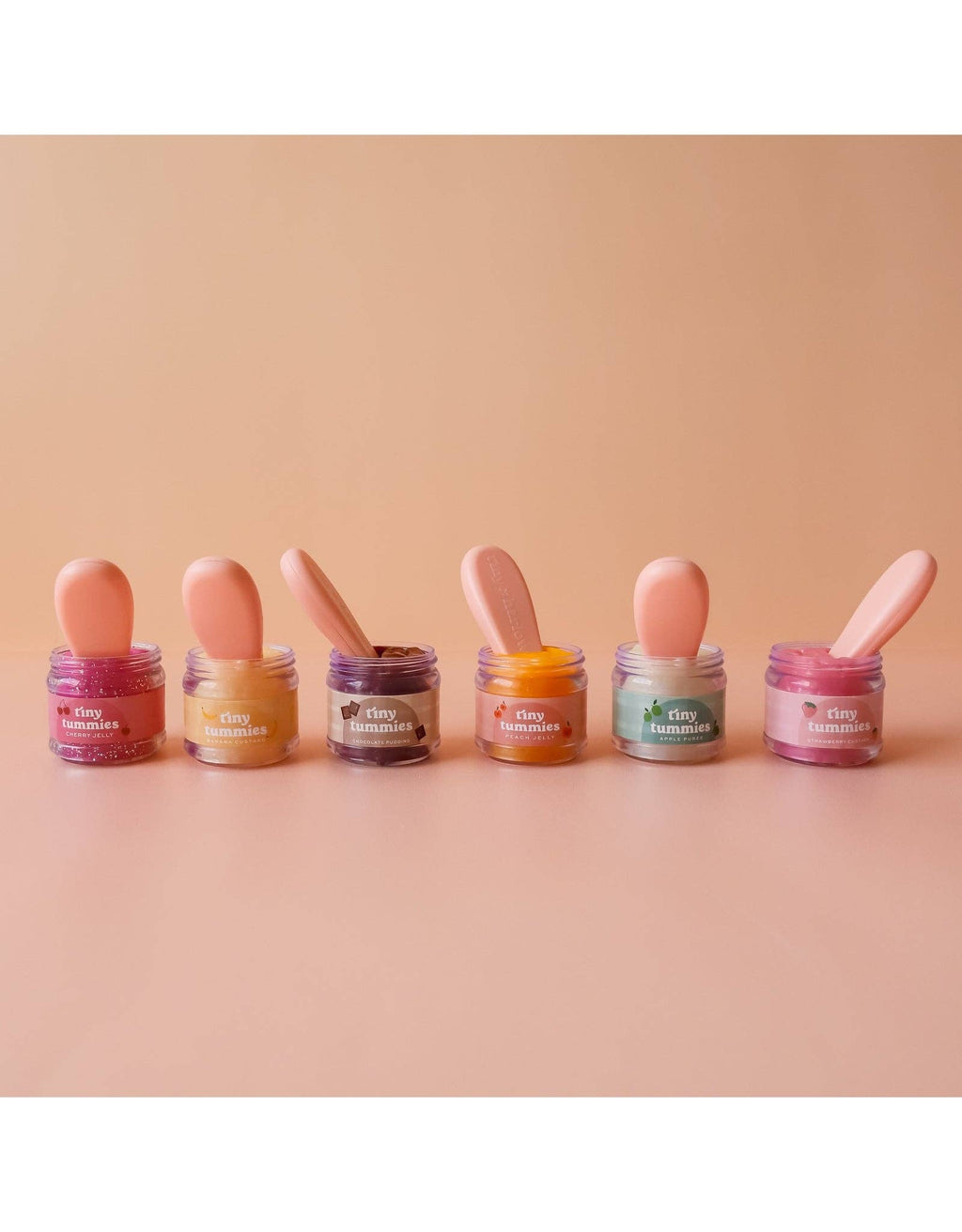 Tiny Tummies - Apple Puree Food Jar and Spoon Set