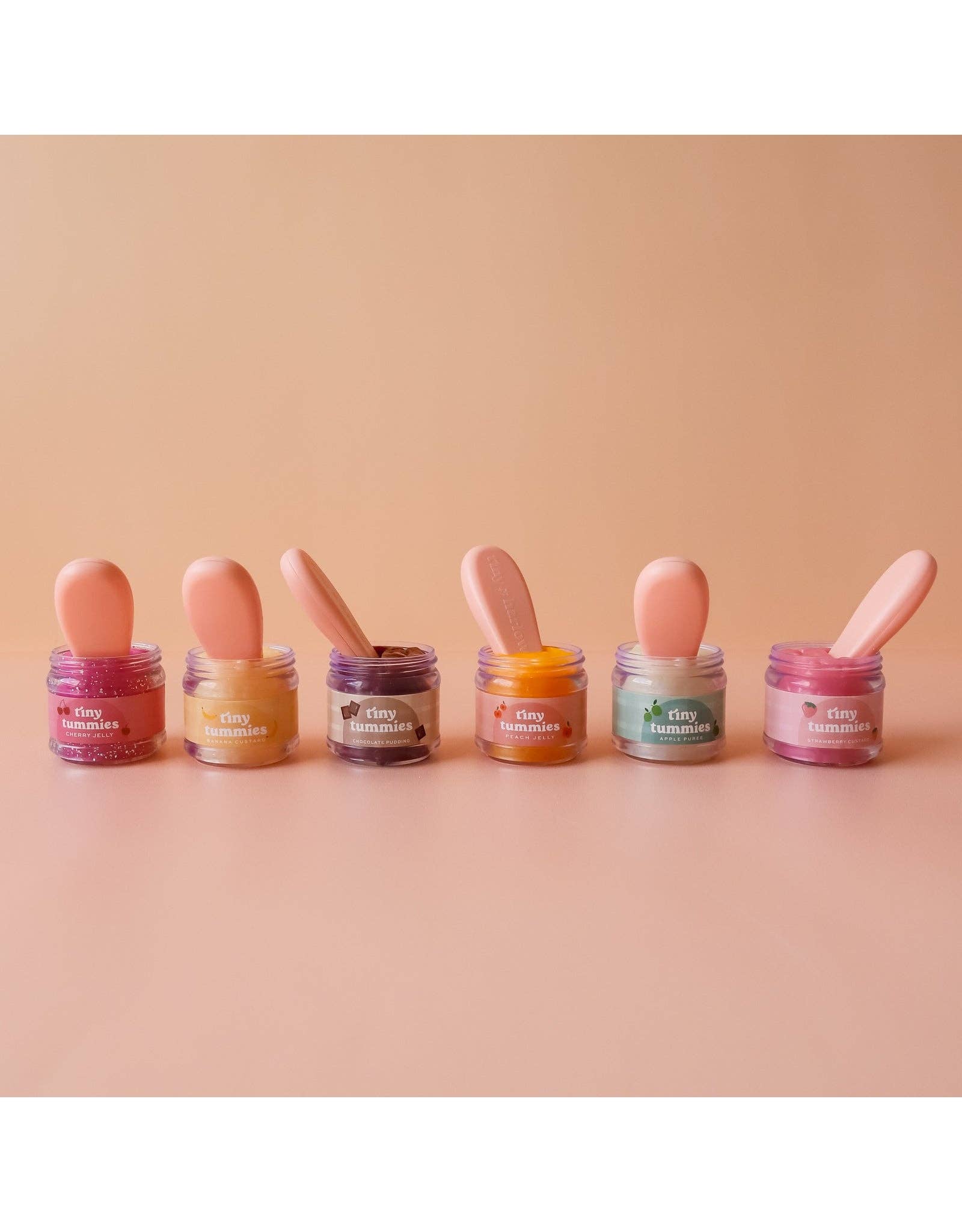 Tiny Tummies - Apple Puree Food Jar and Spoon Set