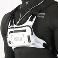 Lightweight Running Chest Bag for Men – Reflective Adjustable Vest Strap, Waterproof, Cycling Hiking Skiing Sports Pack
