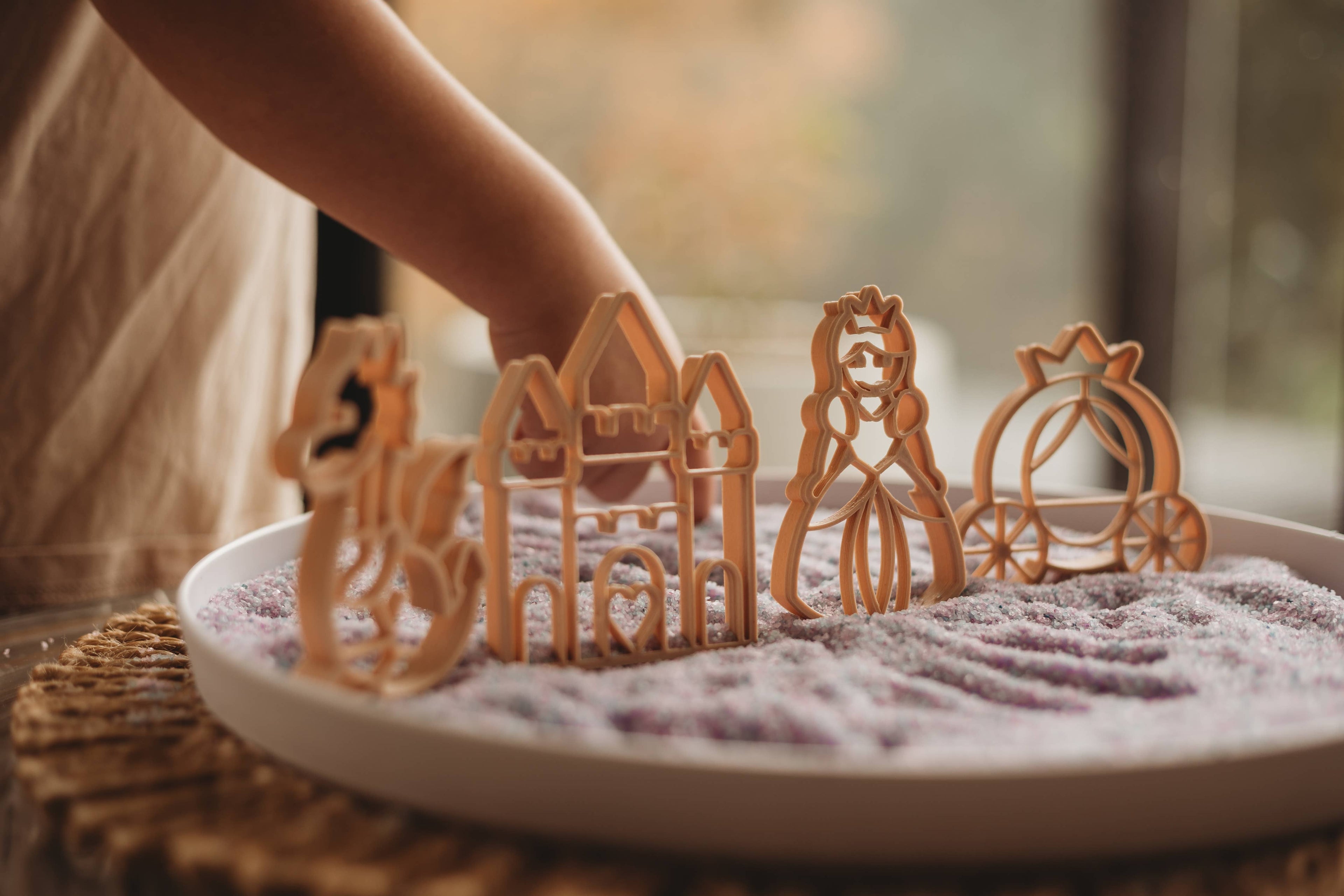 Princess Cutter Set - Eco Playdough Tool