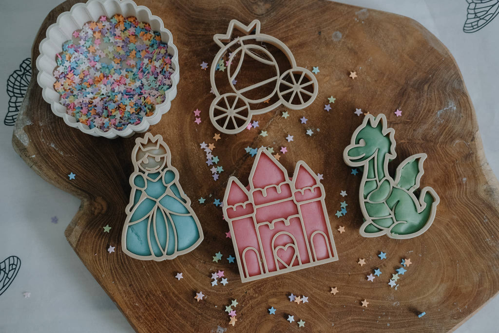 Princess Cutter Set - Eco Playdough Tool