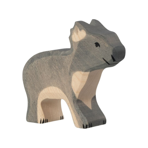 Holztiger Koala, Standing