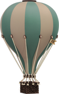Hot Air Balloon - Pastel Green