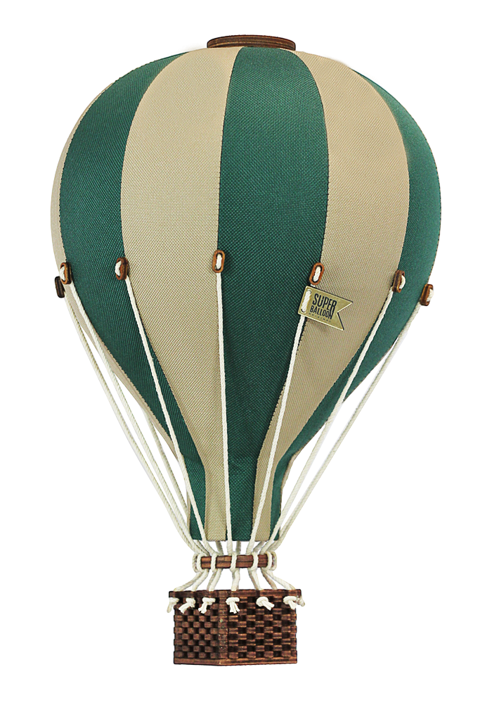 Hot Air Balloon - Green