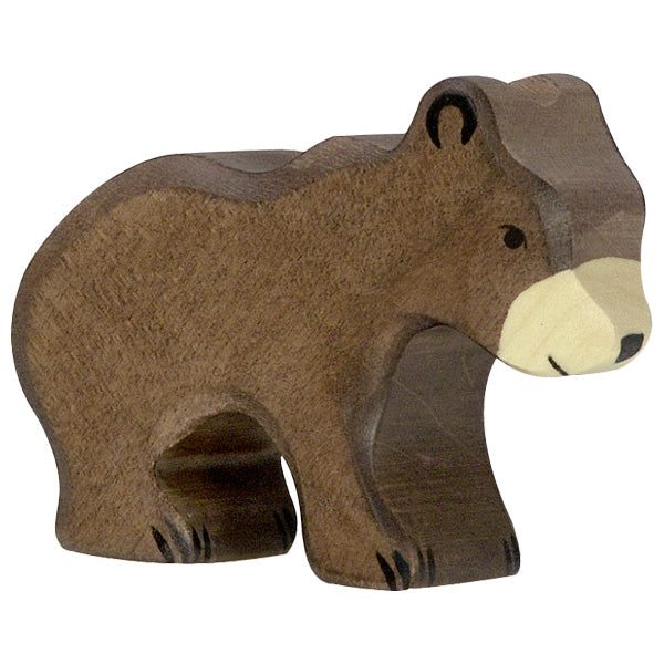 Holztiger Small Brown Bear