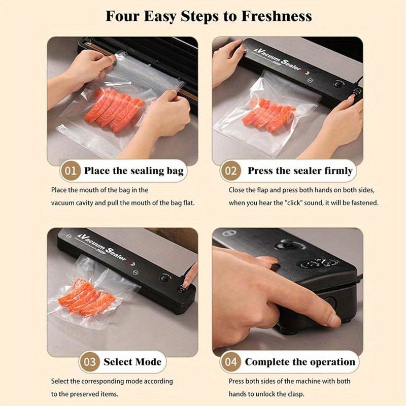 Vacuum Sealer Machine with 50 Bags Food Saver Sous Vide