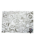 SPRAYGROUND HUGE COLORING POSTER 39"x27" & MARKERS INCLUDED
