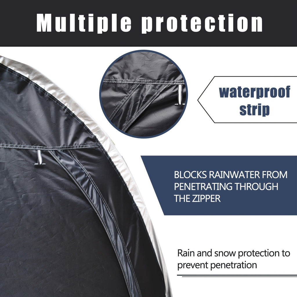 SUV Tent for Camping 5 Person Car Camping Tent Waterproof Tailgate Tent Easy Setup with Porch Awning for Outdoor Road Trip Family Camping Black Gray Navy Green