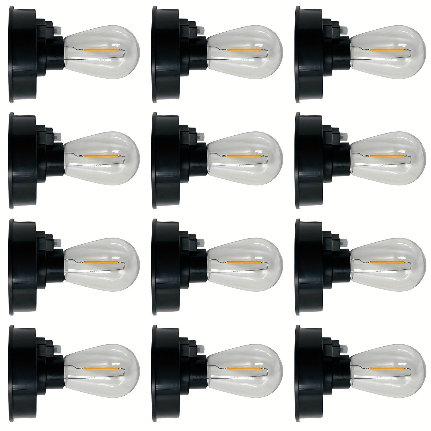 Solar Lantern Replacement Bulb IP65 Waterproof – Outdoor Solar Light Accessory, Top Bulb Replacement Kit | 2, 6 or 12 Pack