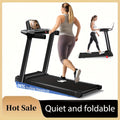 Folding Treadmill 3-in-1 with 14% Auto Incline & Handle – 3.0HP Quiet Walking Pad for Home, 300LBS Capacity, Portable Under Desk Treadmill for Walking, Jogging & Running