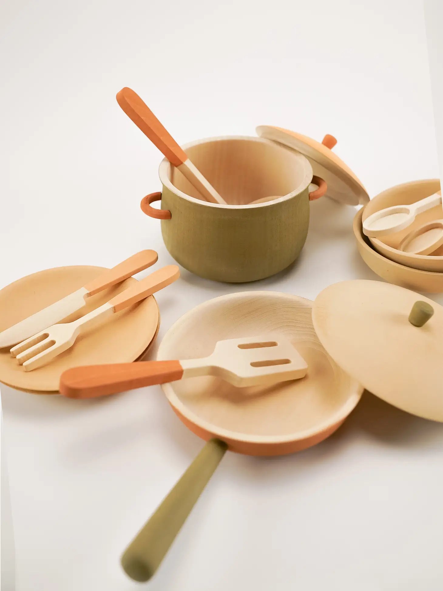 Sabo Concept Handmade Wooden Kitchen Essentials - Herbal