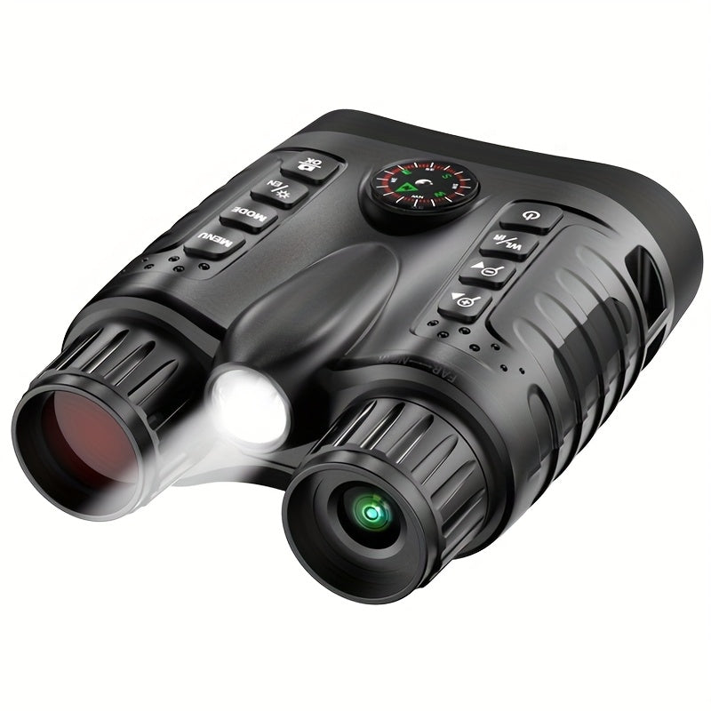 Night Vision Infrared Binoculars 4X Optical 8X Digital Zoom 3.2" LCD