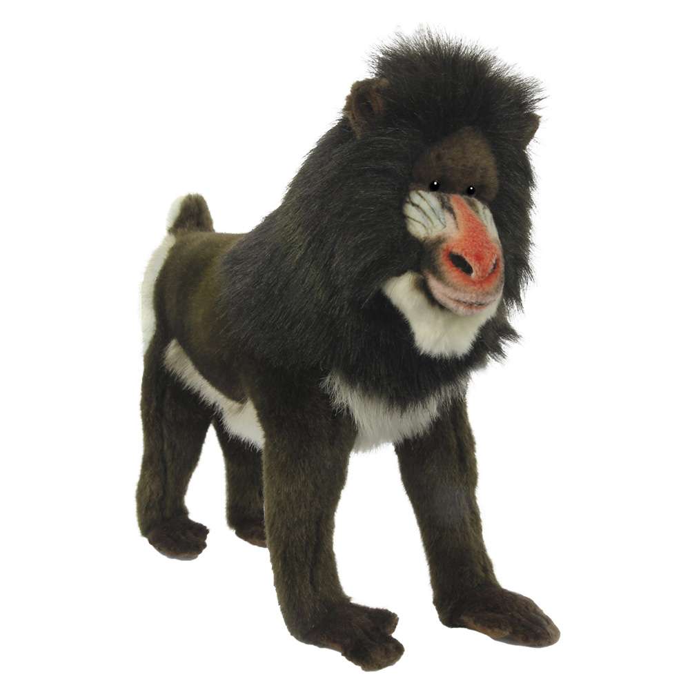 Hansa Mandrill Monkey Stuffed Animal