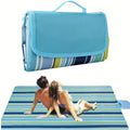 Sand-Proof Outdoor Picnic Blanket – Oversized Portable Beach Mat for Camping, Hiking & Picnic, Lightweight Foldable All-Season Ground Cover, Available in 2 Sizes, Waterproof Base, Family & Couple Use