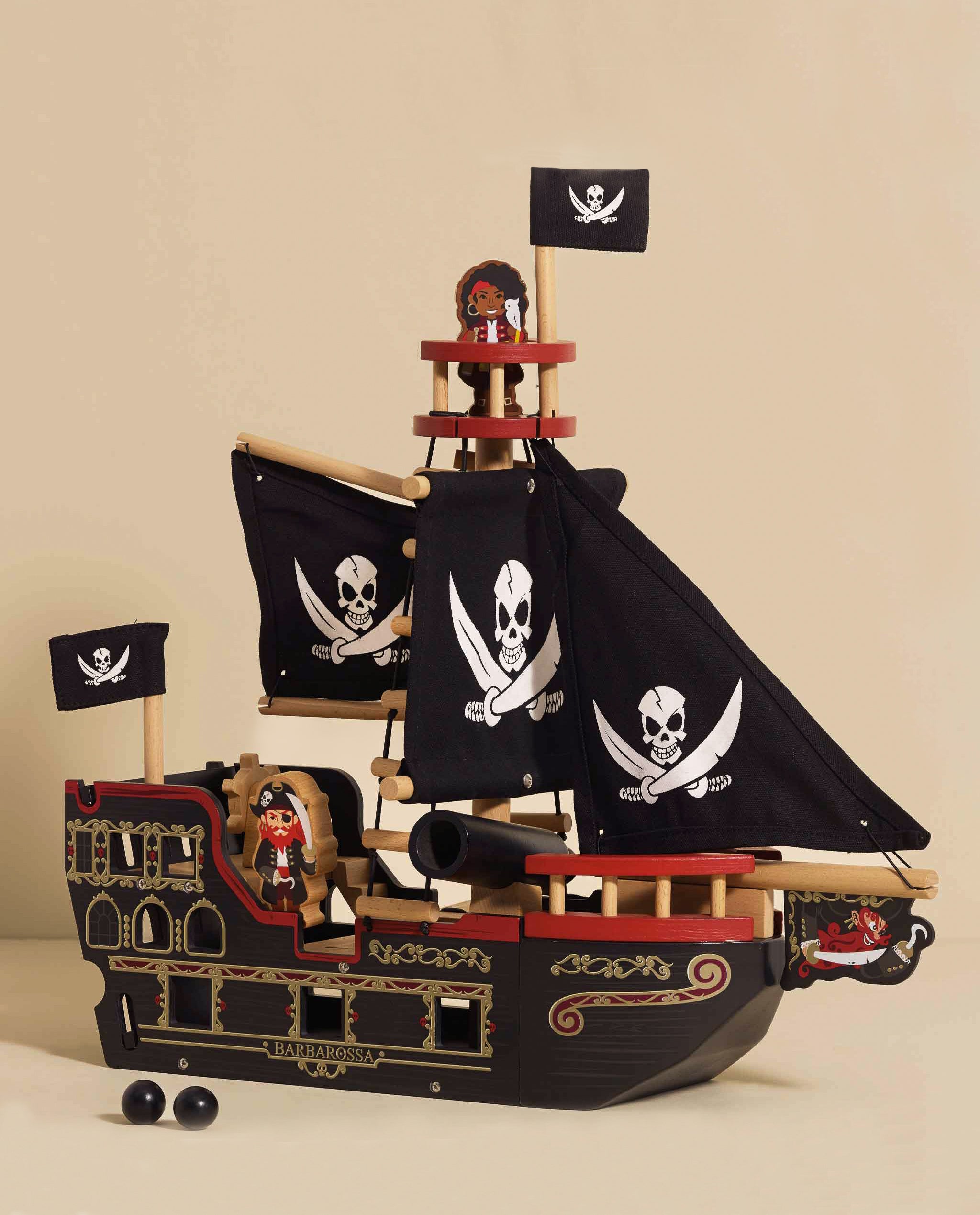 Barbarossa Pirate Ship & Characters