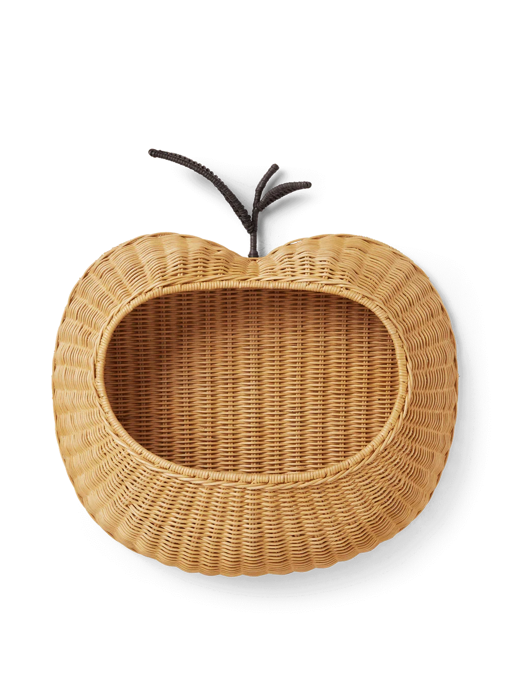 Ferm Living Apple Braided Wall Basket -  Natural