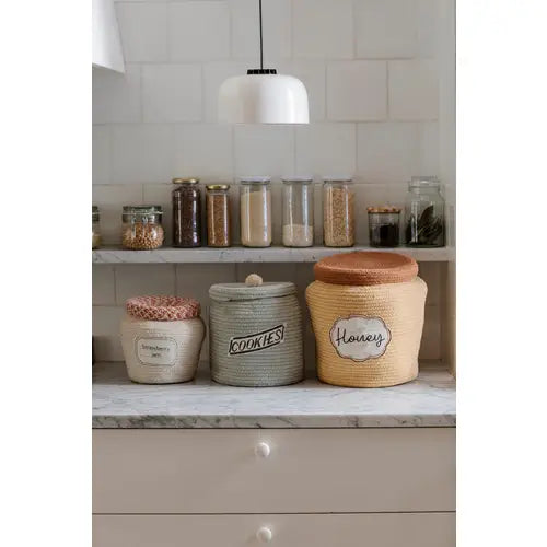 Strawberry Jam Jar Basket