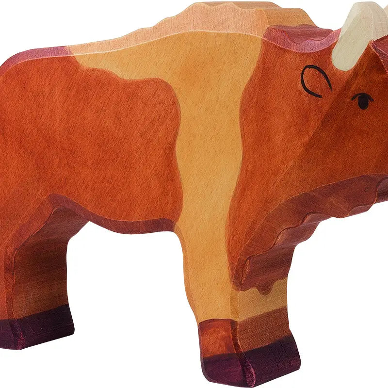 Holztiger Bison