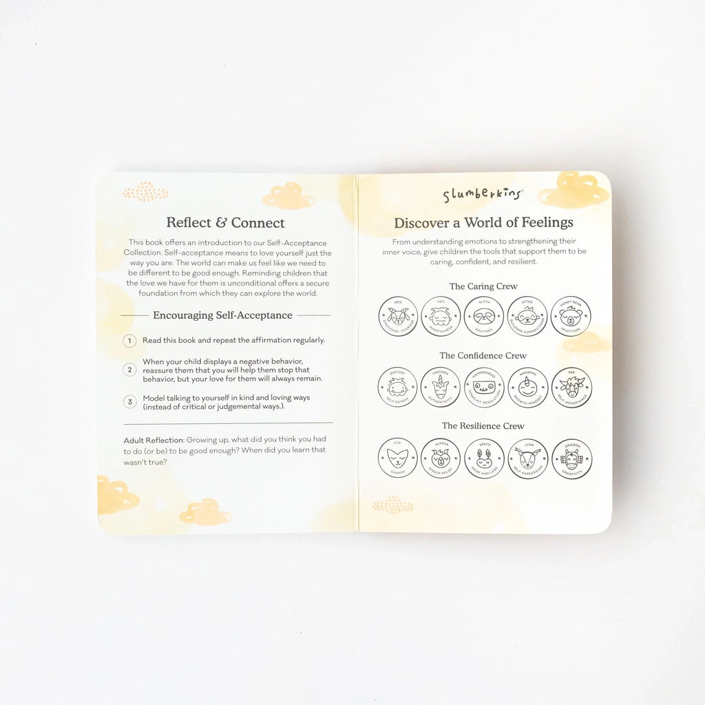 Slumberkins Yak Kin + Lesson Book On Self Acceptance