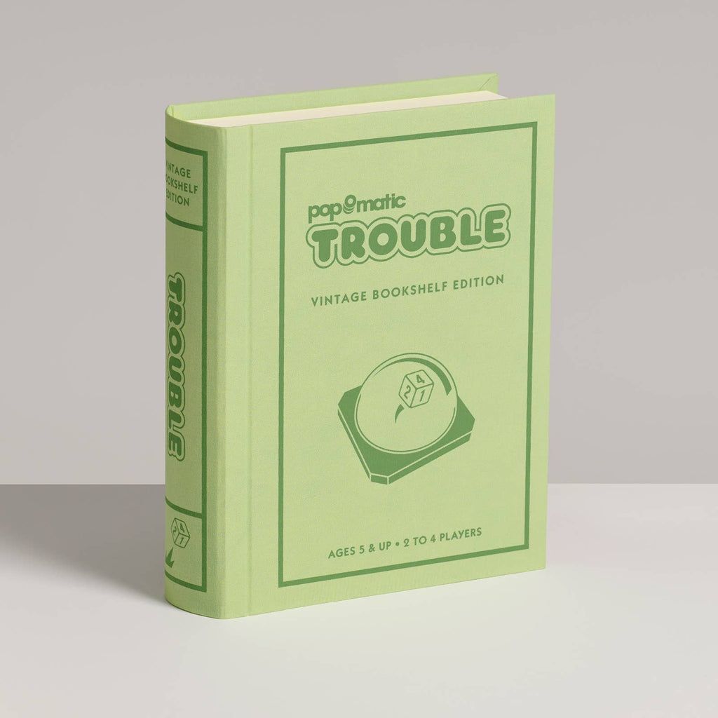 Board Game: Trouble Vintage Bookshelf Edition