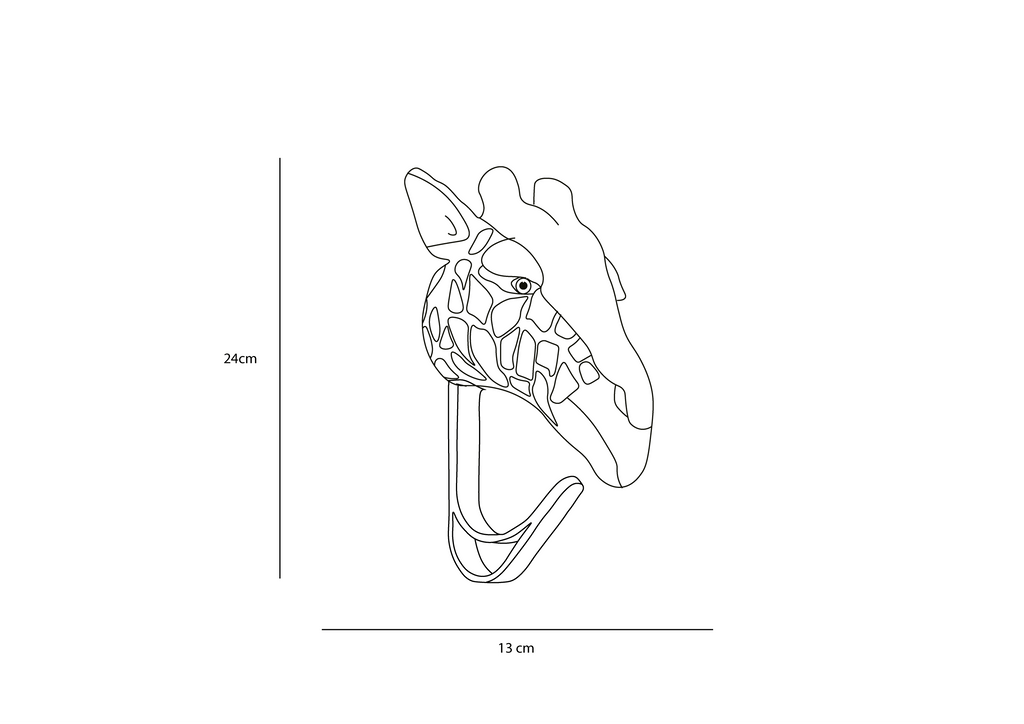Coat Hanger - Giraffe