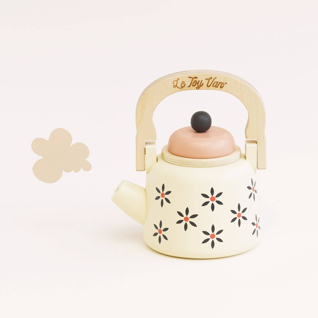Vintage Wooden Role Play Kettle