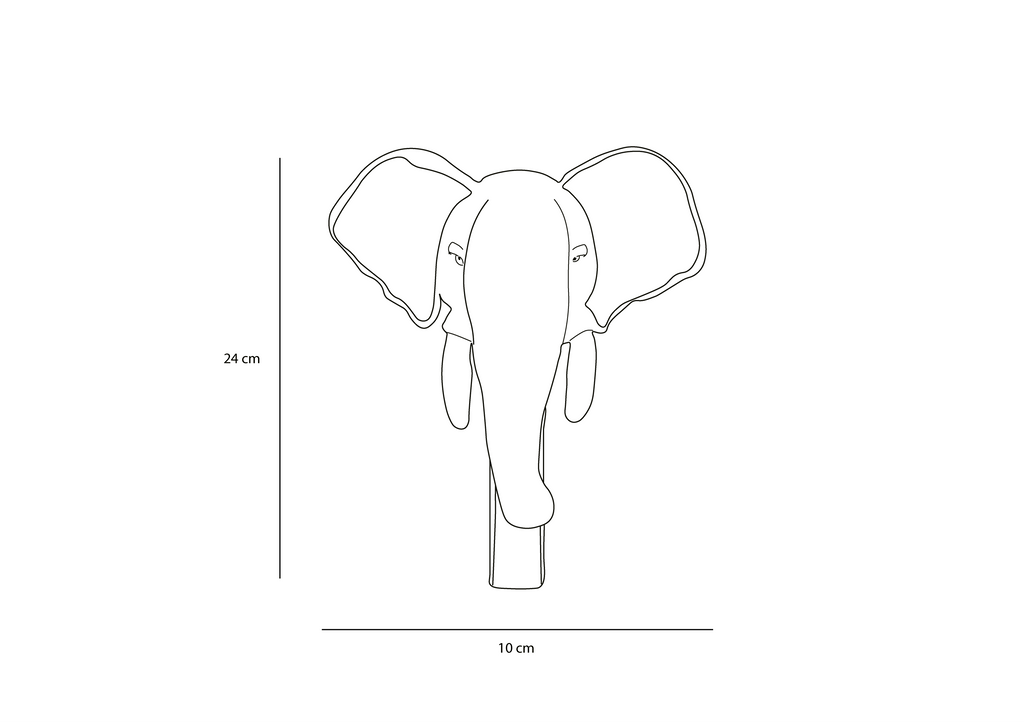Coat Hanger - Elephant