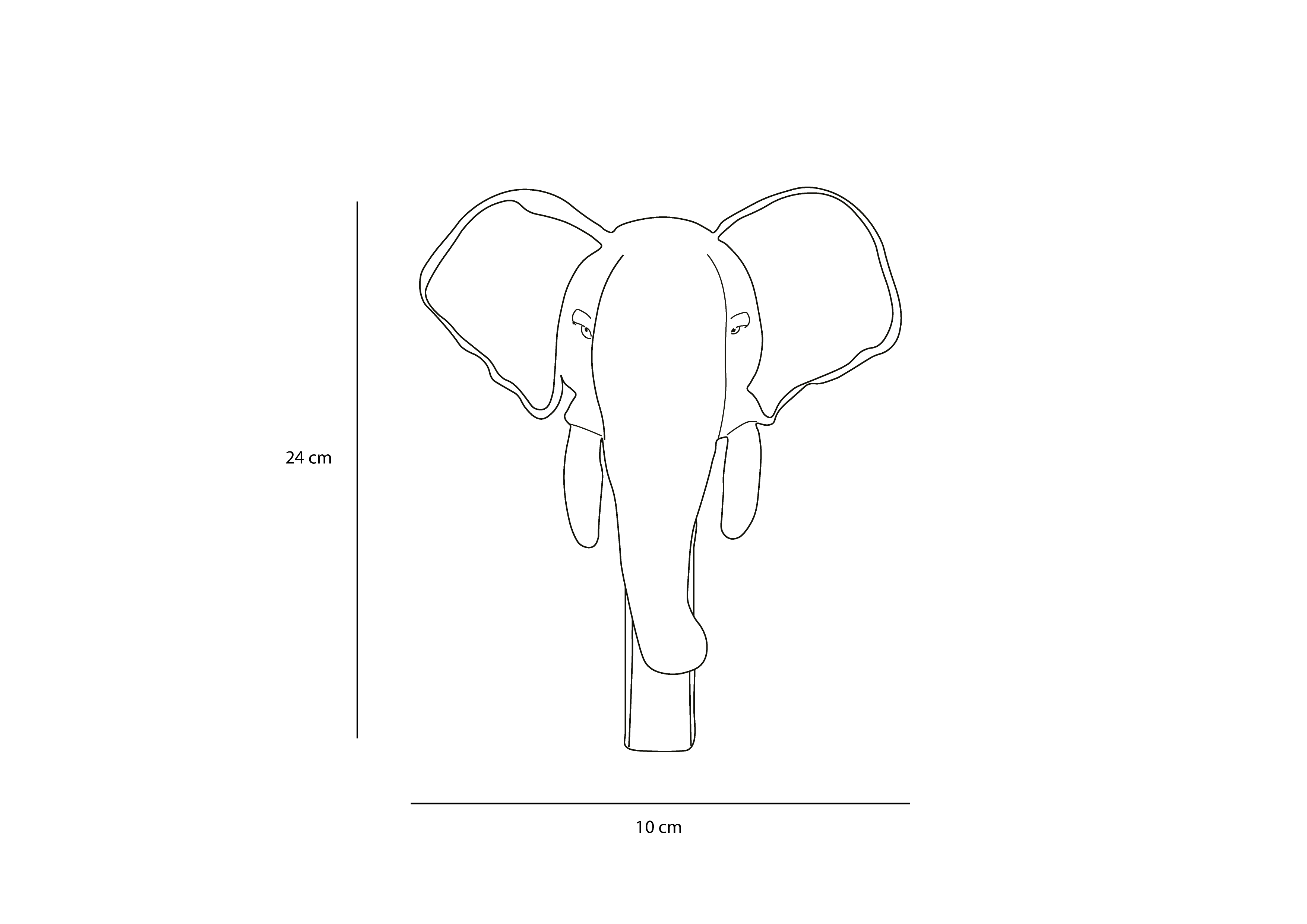 Coat Hanger - Elephant