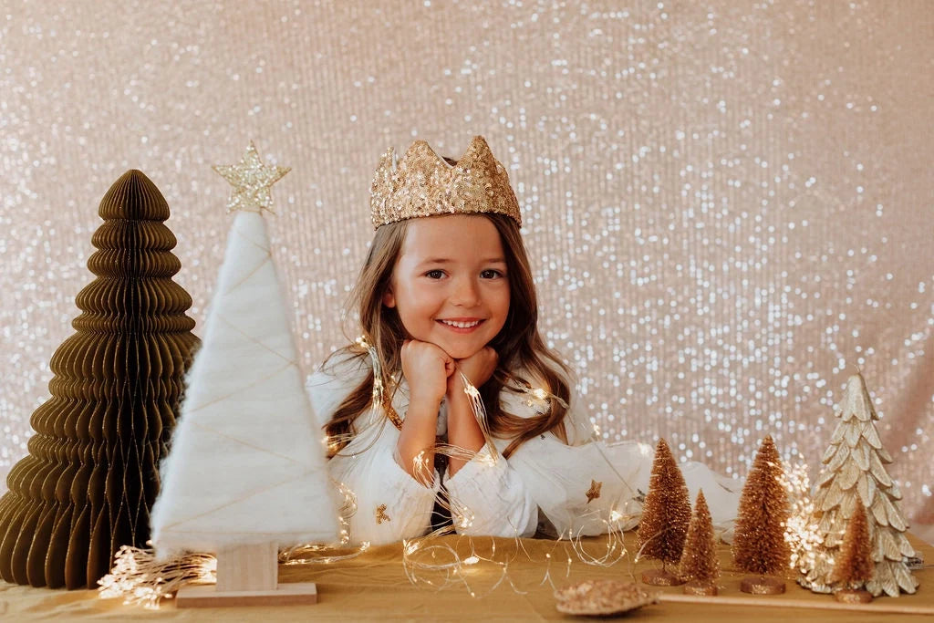 Crown - Pink Sequins