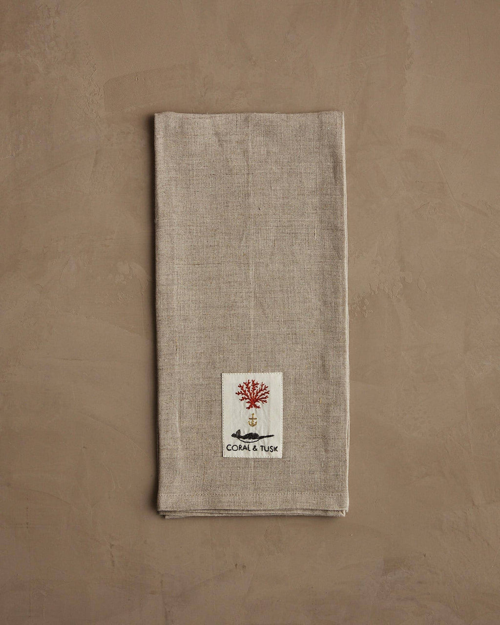 Coral & Tusk Deck the Halls Bear Tea Towel