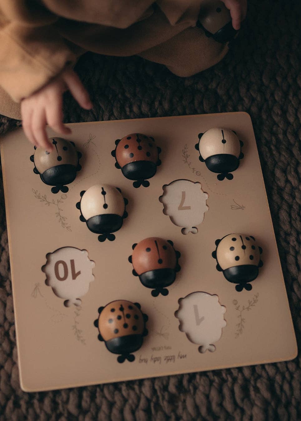 My Little Lady Bug Wooden Puzzle