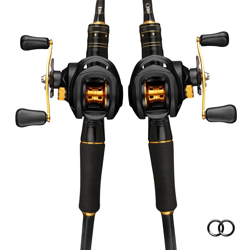 Carbon Fiber Fly Fishing Rod and Reel Combo Set 165cm Aluminum Alloy Reel EVA Grip Left Right Hand Fly Fishing Kit Black Gold Beginner Outdoor Fishing Gift