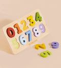 Counting Wooden Numbers Shape Sorter