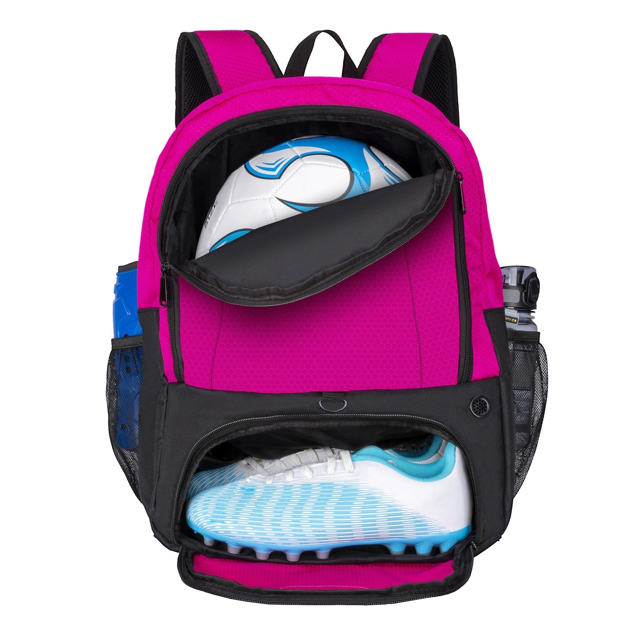 Soccer Ball Backpack – Sports Bag with Cleat & Ball Compartment