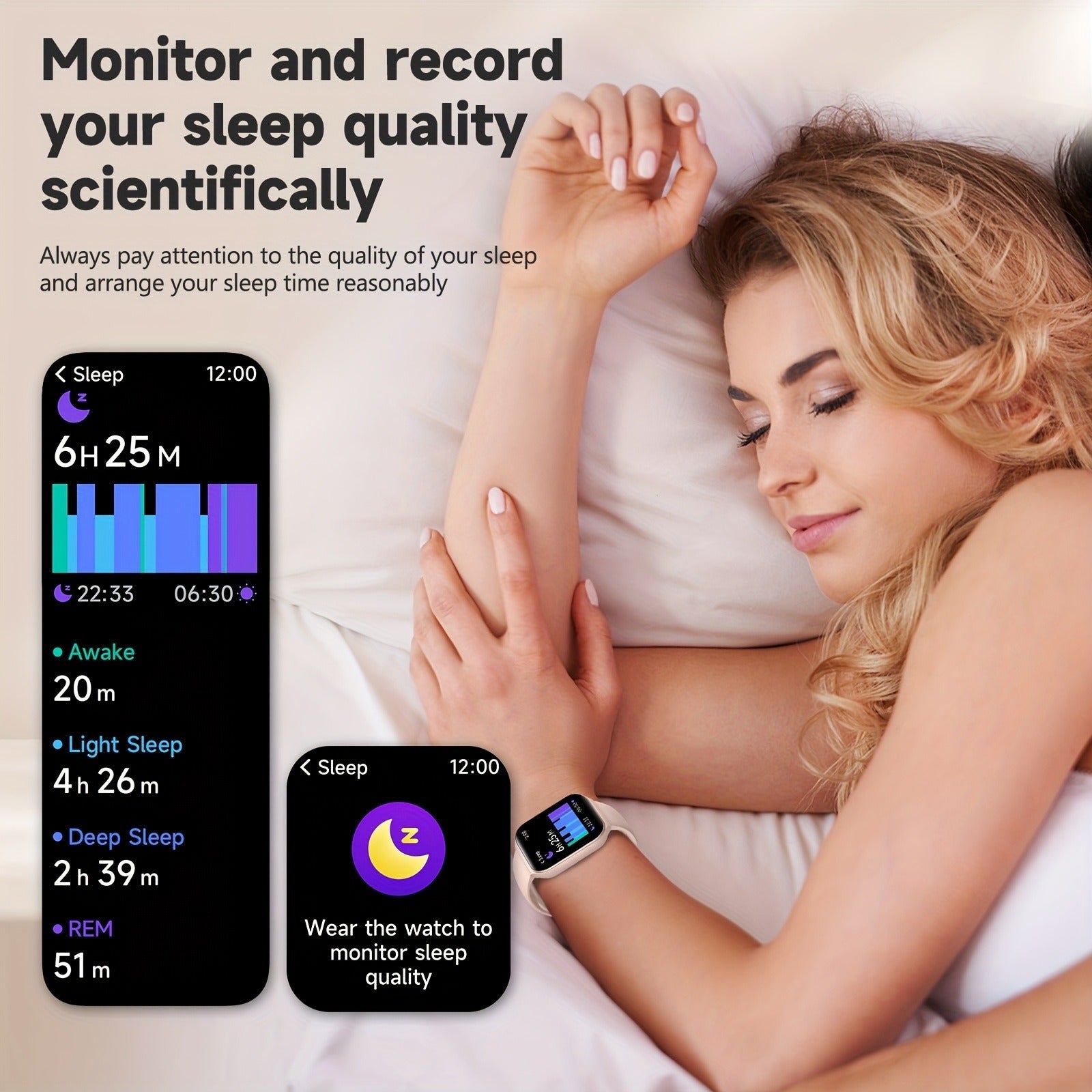 Smart Watch Fitness Tracker – 1.95" TFT Display, Built-in Alexa, 100+ Fitness Modes, Heart Rate Monitor, Men & Women