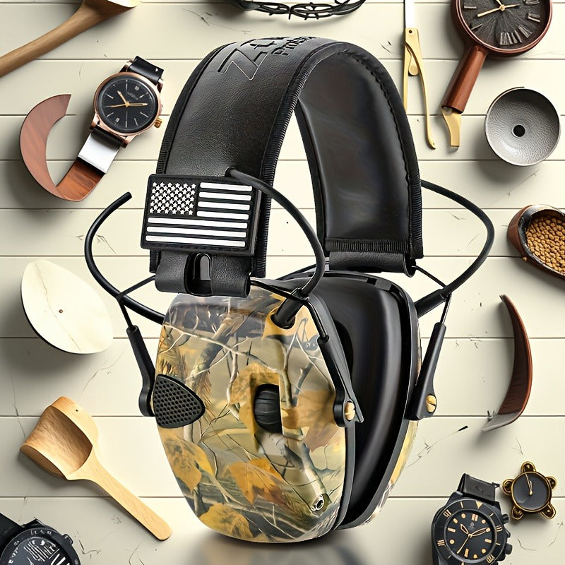 Electronic Shooting Earmuffs NRR 23dB – Sound Amplification