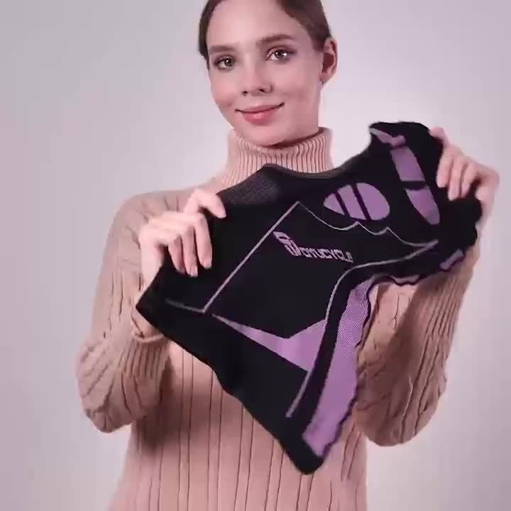 Windproof Neck Gaiter Face Mask 2 Pack – Breathable Knit Nylon Full Face Scarf Head Cover for Cycling, Skiing, Motorcycle & Outdoor Winter Sports, UV Protection Balaclava (Black)