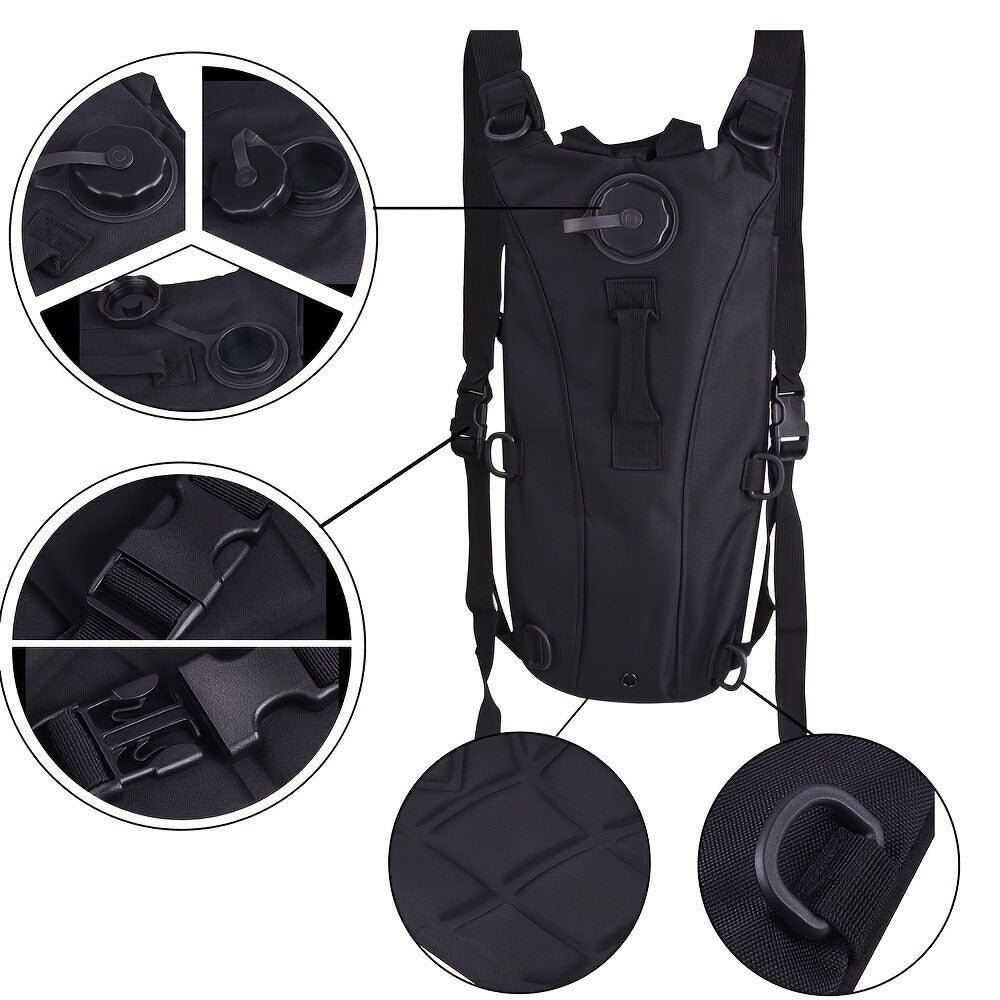 Hydration Backpack with 101oz BPA-Free Water Bladder – Tactical Water Pack for Cycling, Hiking, Trekking, Climbing & Outdoor Camping