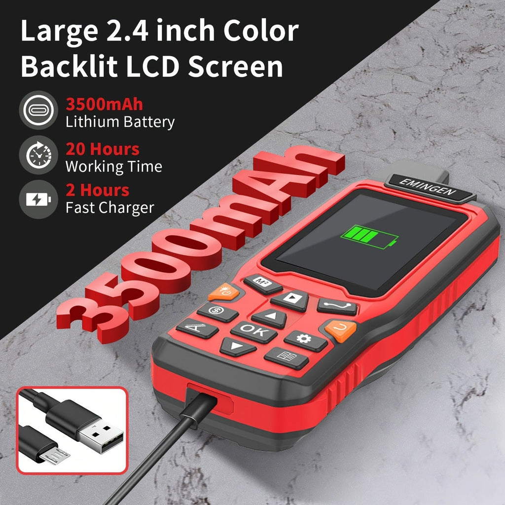 Handheld GPS Land Surveying Equipment – High-Precision 2.4" LCD Area Measuring Tool for Farmland, Forest, Ranch & Mining | ZL180
